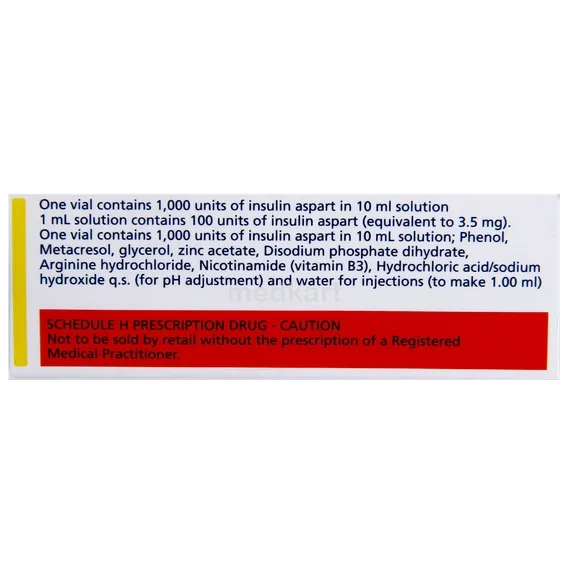 fiasp 100iu vial 10 ml